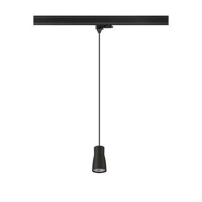 PURI 2.0 Dome, 3~ Pendelleuchte, GU10, Pendellänge 200 cm, 1x max. 6 W, schwarz
