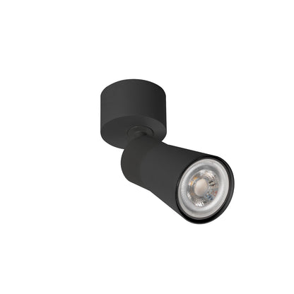 PURI 2.0 Cone, Wand- und Deckenaufbauleuchte, 1x max. 6 W GU10, schwarz