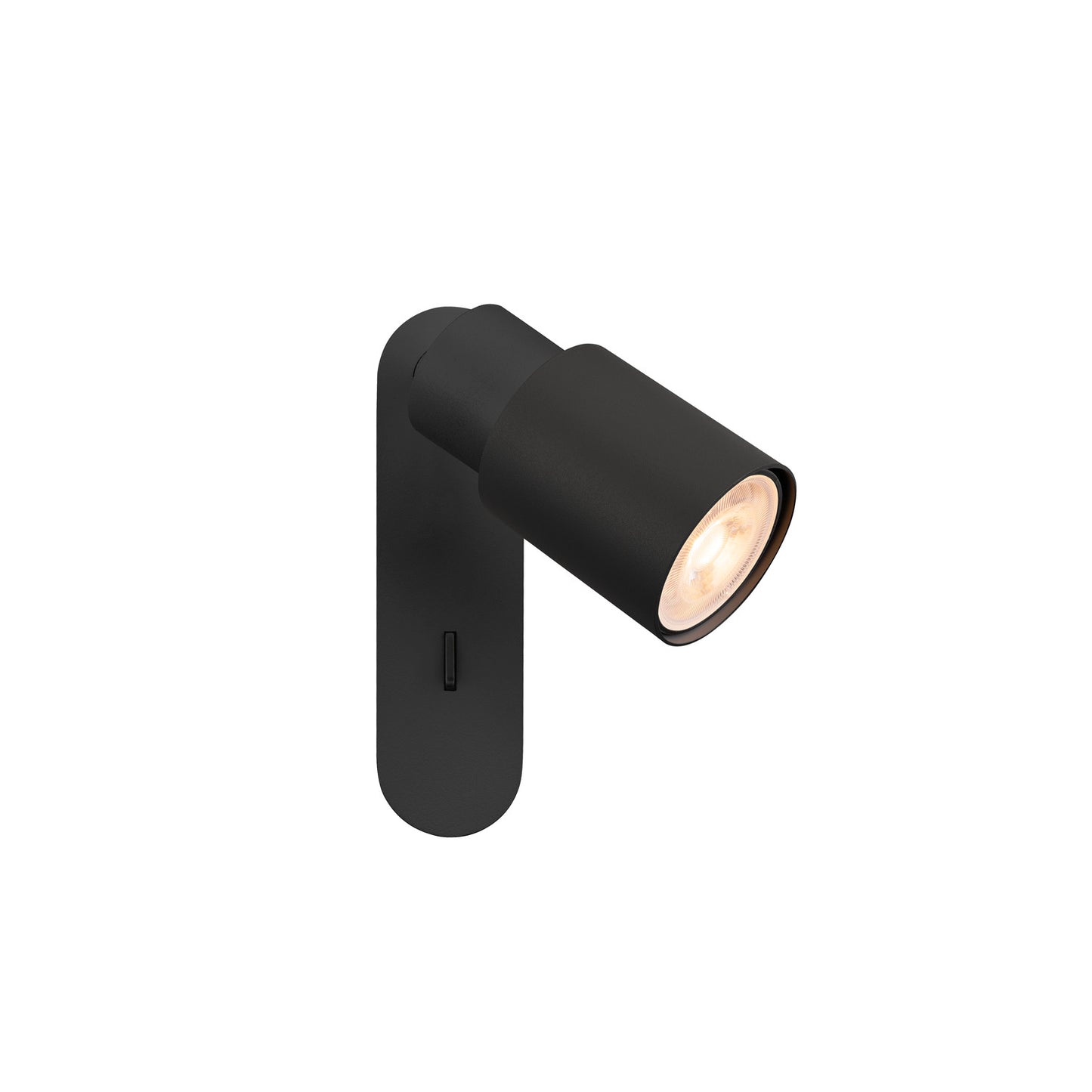PURI 2.0 Tube, Wand- und Deckenaufbauleuchte, Schalter, rechteckig, 1x max. 6 W GU10, schwarz