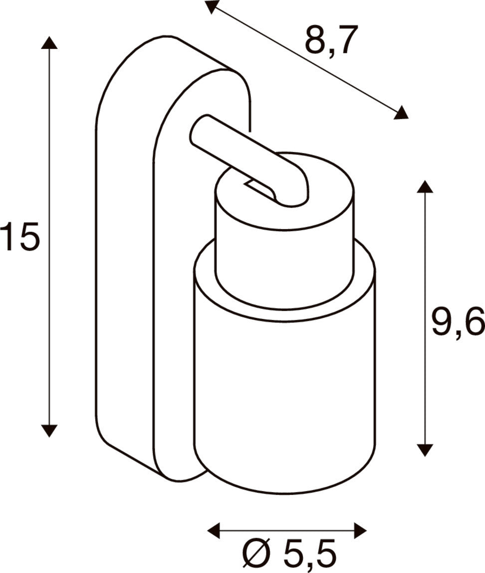 PURI 2.0 Tube, Wand- und Deckenaufbauleuchte, Schalter, rechteckig, 1x max. 6 W GU10, weiß