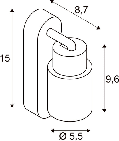 PURI 2.0 Tube, Wand- und Deckenaufbauleuchte, Schalter, rechteckig, 1x max. 6 W GU10, weiß