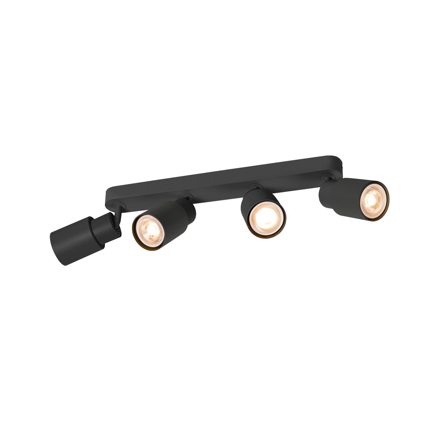 PURI 2.0 Tube, Wand- und Deckenaufbauleuchte, long, 4 x max. 6 W GU10, schwarz