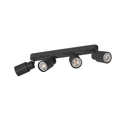 PURI 2.0 Tube, Wand- und Deckenaufbauleuchte, long, 4 x max. 6 W GU10, schwarz