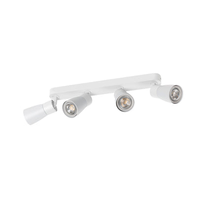 PURI 2.0 Dome, Wand- und Deckenaufbauleuchte, long, 4 x max. 6 W GU10, weiß