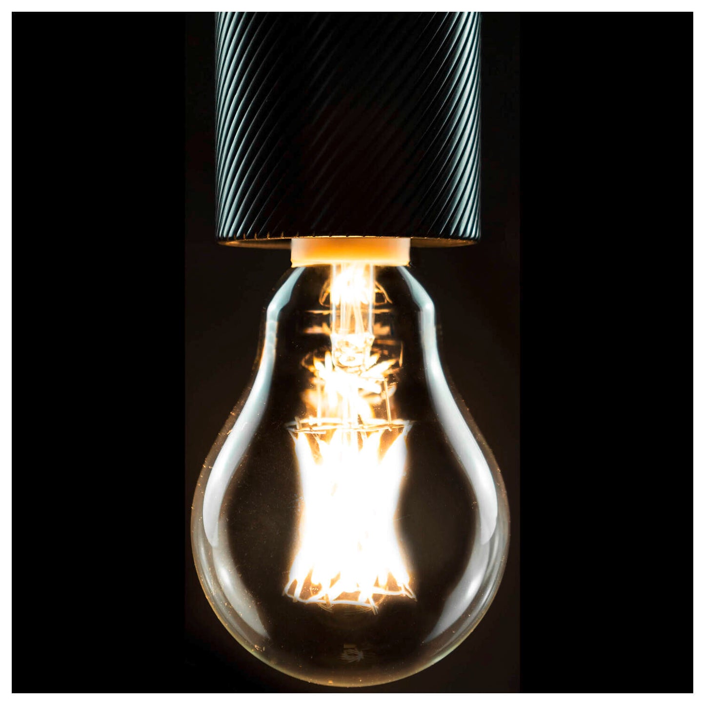 LED A60 Crossed Filament, LED-Leuchtmittel, GU10, PHASE, 6,5 W, 2700 K