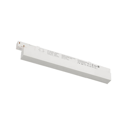 48V SYSTEM, Intrack LED Treiber, 48VDC, 200 W, DALI Wireless integriert Casambi zu DALI Modul, Klemme für 220-240V Anschlusskabel, Kabelkammer, weiß