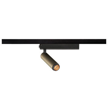 GRIP! S, 1~ Spot, zylindrisch, 2700 K, 11 W, PHASE, 29°, bronze / schwarz