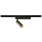 GRIP! S, 1~ Spot, zylindrisch, 3000 K, 11 W, PHASE, 29°, bronze / schwarz