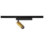 GRIP! S, 1~ Spot, zylindrisch, 3000 K, 11 W, PHASE, 29°, gold / schwarz
