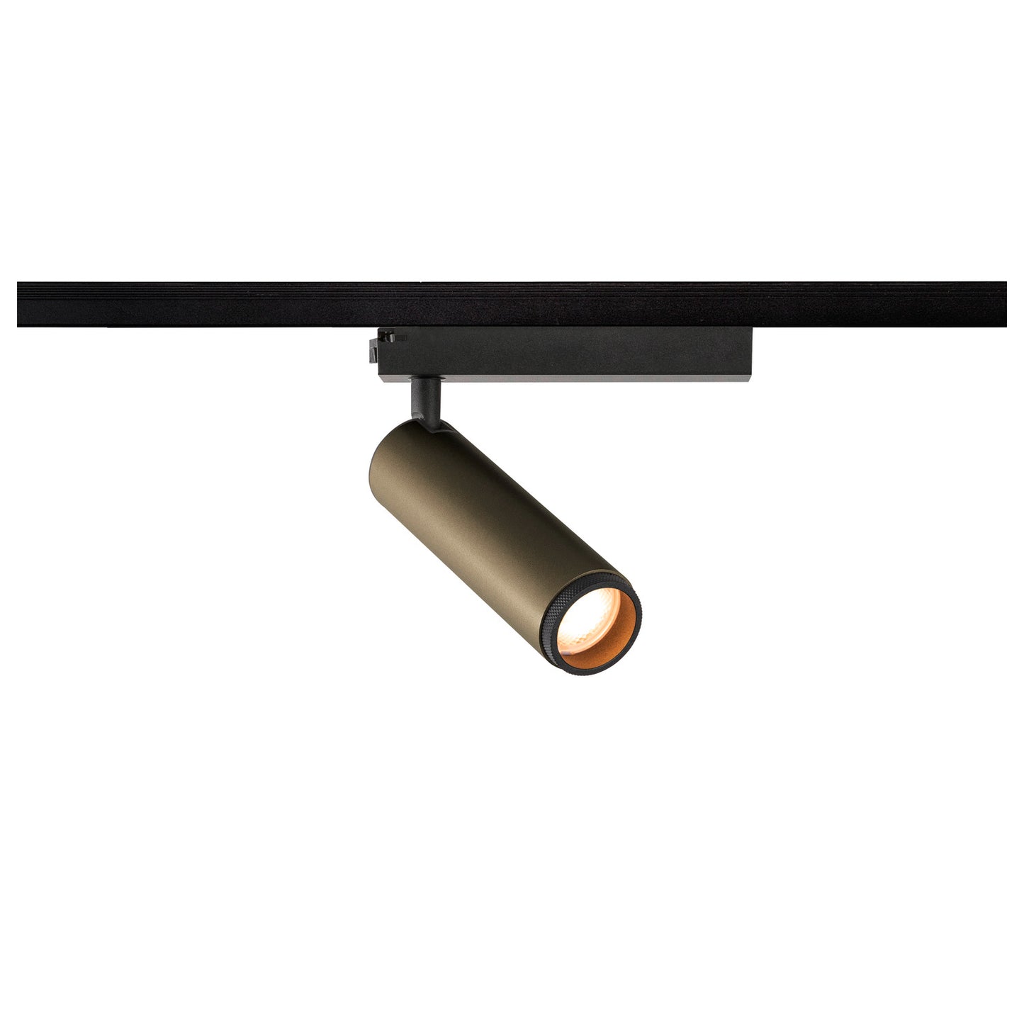 GRIP! M, 1~ Spot, zylindrisch, 2700 K, 20 W, PHASE, 42°, bronze / schwarz