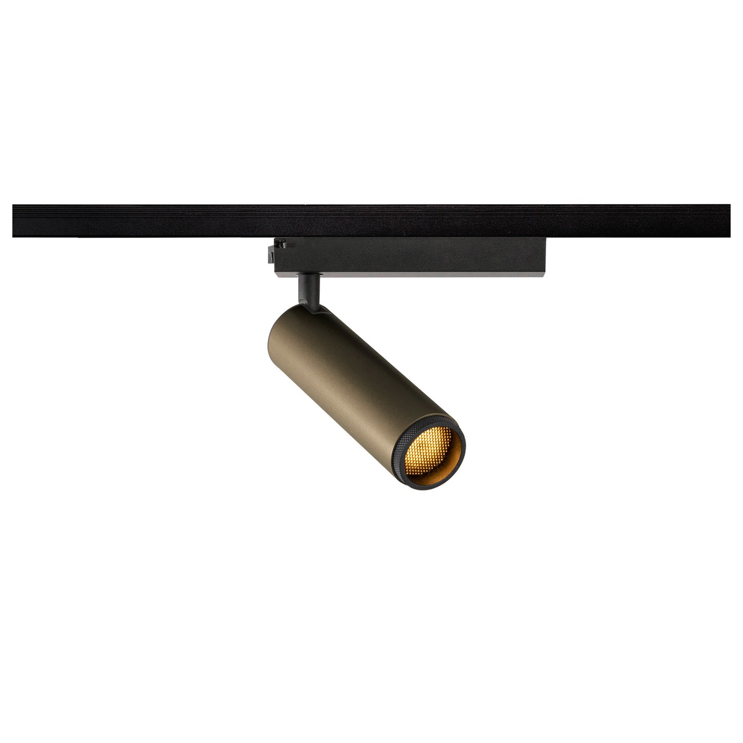 GRIP! M, 1~ Spot, zylindrisch, 3000 K, 20 W, PHASE, 42°, bronze / schwarz