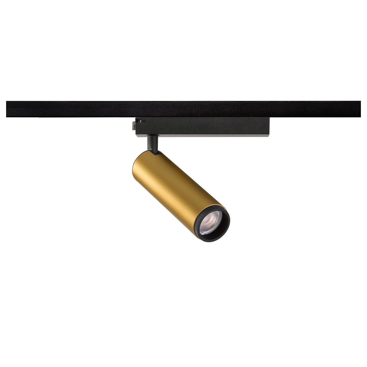 GRIP! M, 1~ Spot, zylindrisch, 3000 K, 20 W, PHASE, 42°, gold / schwarz