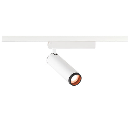 GRIP! M, 1~ Spot, zylindrisch, 2000-3000 K, 15 W, Dim-to-Warm, PHASE, 42°, weiß / schwarz