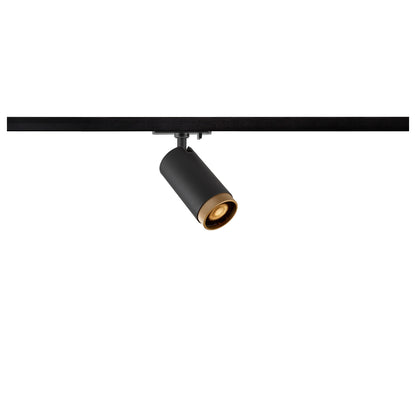 GRIP! L, 1~ Spot, zylindrisch, GU10, 1x max. 6 W, schwarz / gold