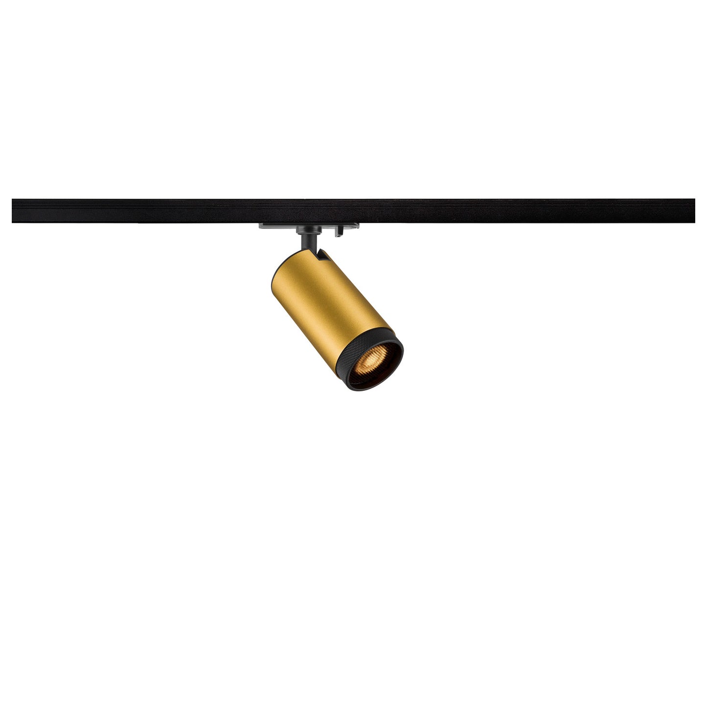 GRIP! L, 1~ Spot, zylindrisch, GU10, 1x max. 6 W, gold / schwarz