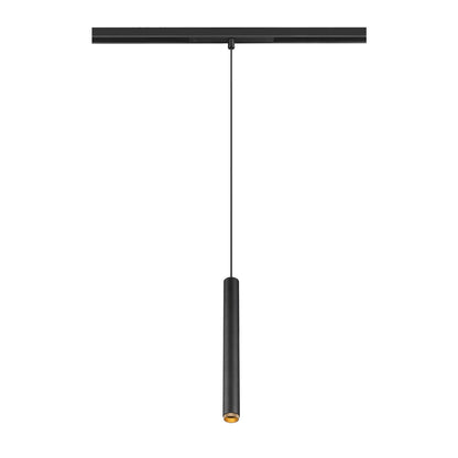 GRIP! S, 48V Pendelleuchte, Pendellänge 200 cm, 3000 K, 29°, DALI, schwarz / gold