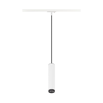 GRIP! L, 1~ Pendelleuchte, GU10, Pendellänge 200 cm, 1x max. 6 W, weiß / schwarz