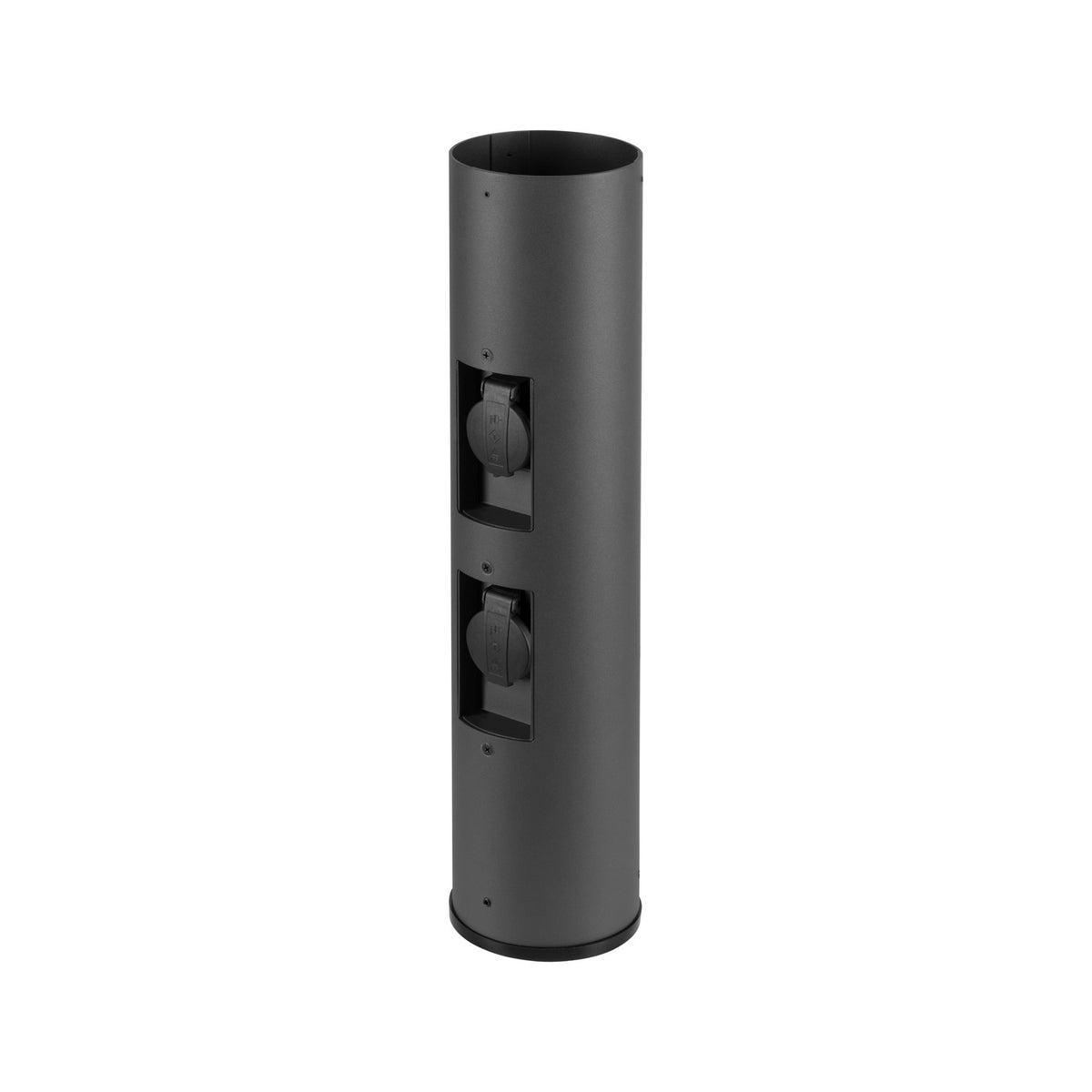 M-POL 60 Pole, Poller, zwei Steckdosen, anthrazit, 53,4 cm