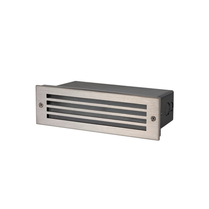 BRICK MESH, Wandeinbauleuchte, rechteckig, 3000 K, 5 W, IP55, schwarz