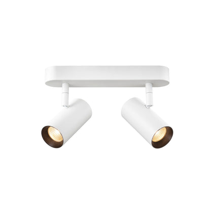 NOBLO®, Wand- und Deckenaufbauleuchte, double, rund, 2700 K, 12 W, PHASE, 32°, weiß