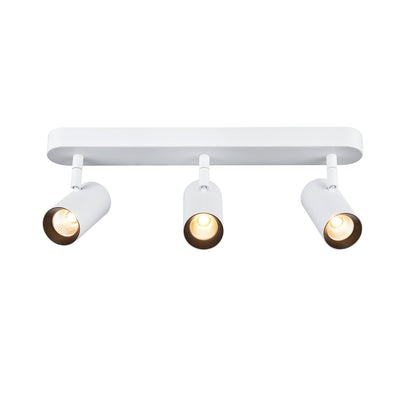NOBLO®, Wand- und Deckenaufbauleuchte, triple, rund, 2700 K, 19 W, PHASE, 32°, weiß