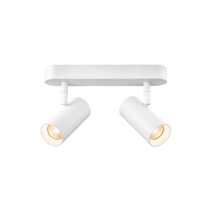 NOBLO®, Wand- und Deckenaufbauleuchte, double, rund, 2700 K, 12 W, PHASE, 32°, weiß