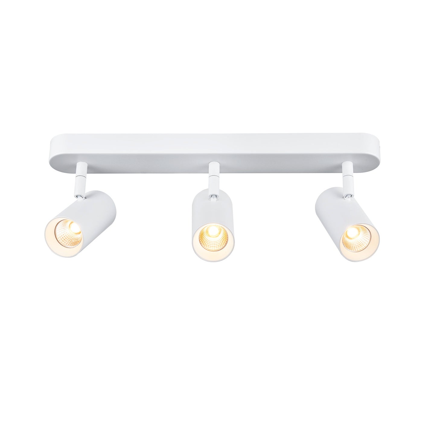 NOBLO®, Wand- und Deckenaufbauleuchte, triple, rund, 2700 K, 19 W, PHASE, 32°, weiß