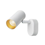 NOBLO®, Wand- und Deckenaufbauleuchte, single, rund, 2000-3000 K, 8 W, Dim-to-Warm, PHASE, 36°, weiß