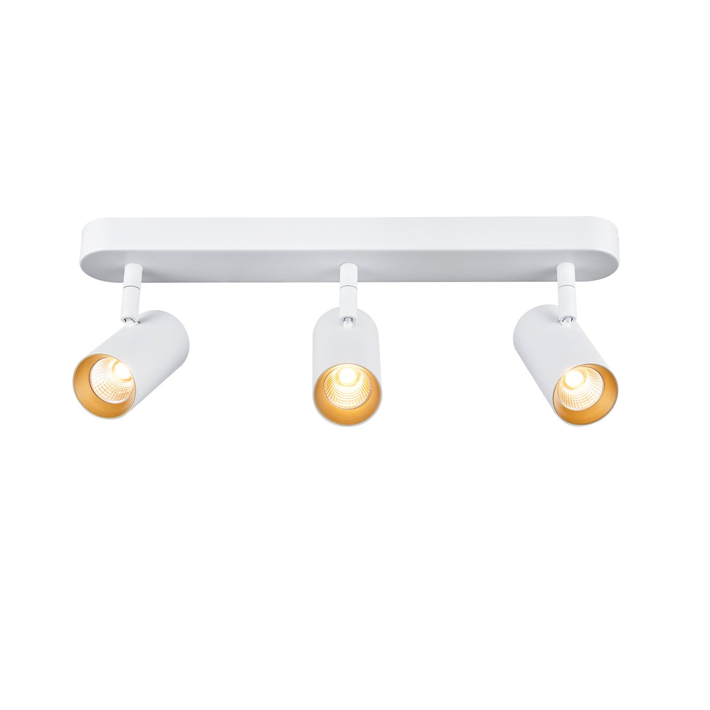 NOBLO®, Wand- und Deckenaufbauleuchte, triple, rund, 2700 K, 19 W, PHASE, 32°, weiß