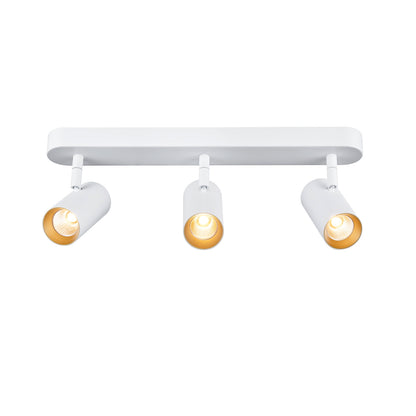 NOBLO®, Wand- und Deckenaufbauleuchte, triple, rund, 2700 K, 19 W, PHASE, 32°, weiß
