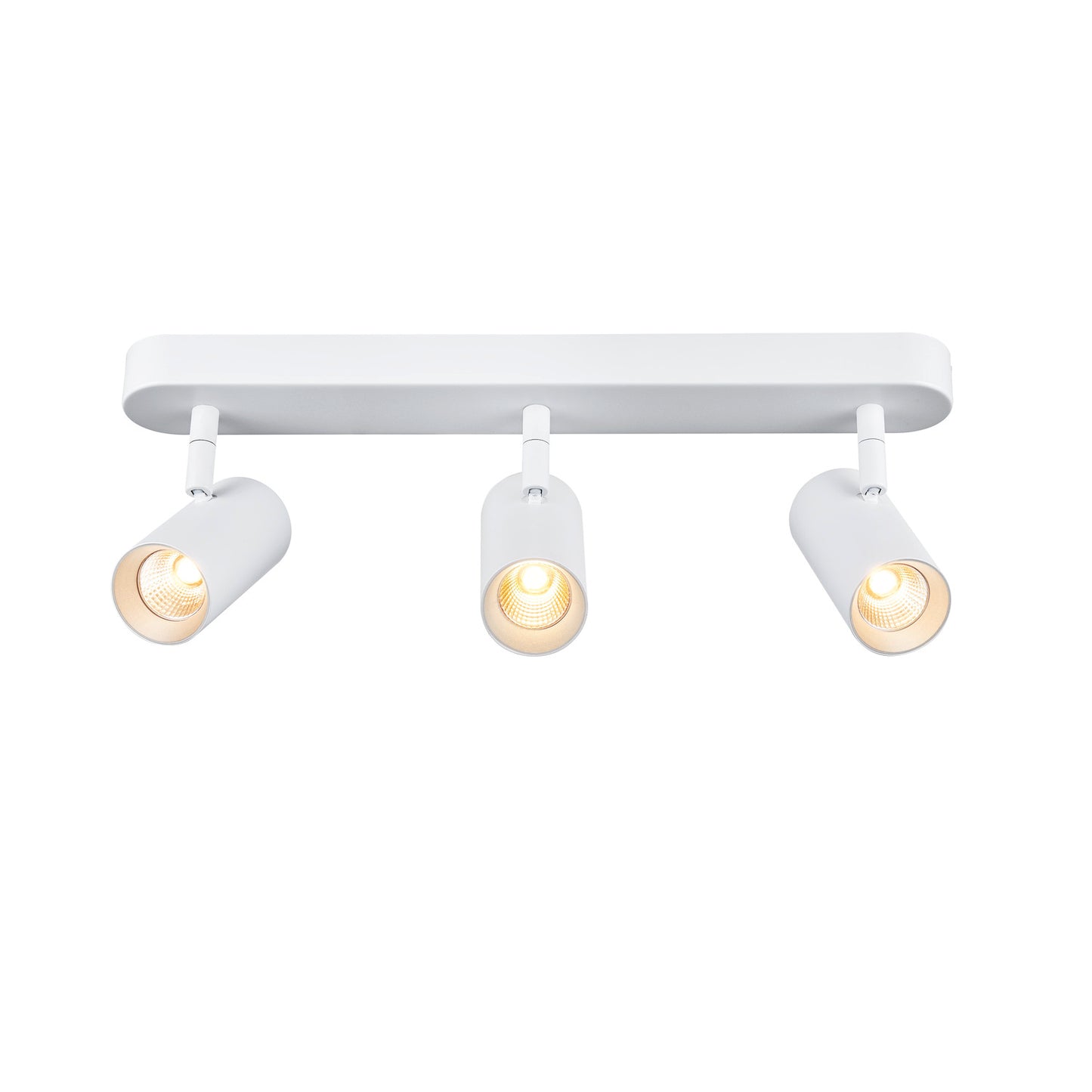 NOBLO®, Wand- und Deckenaufbauleuchte, triple, rund, 2700 K, 19 W, PHASE, 32°, weiß