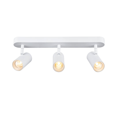 NOBLO®, Wand- und Deckenaufbauleuchte, triple, rund, 2700 K, 19 W, PHASE, 32°, weiß