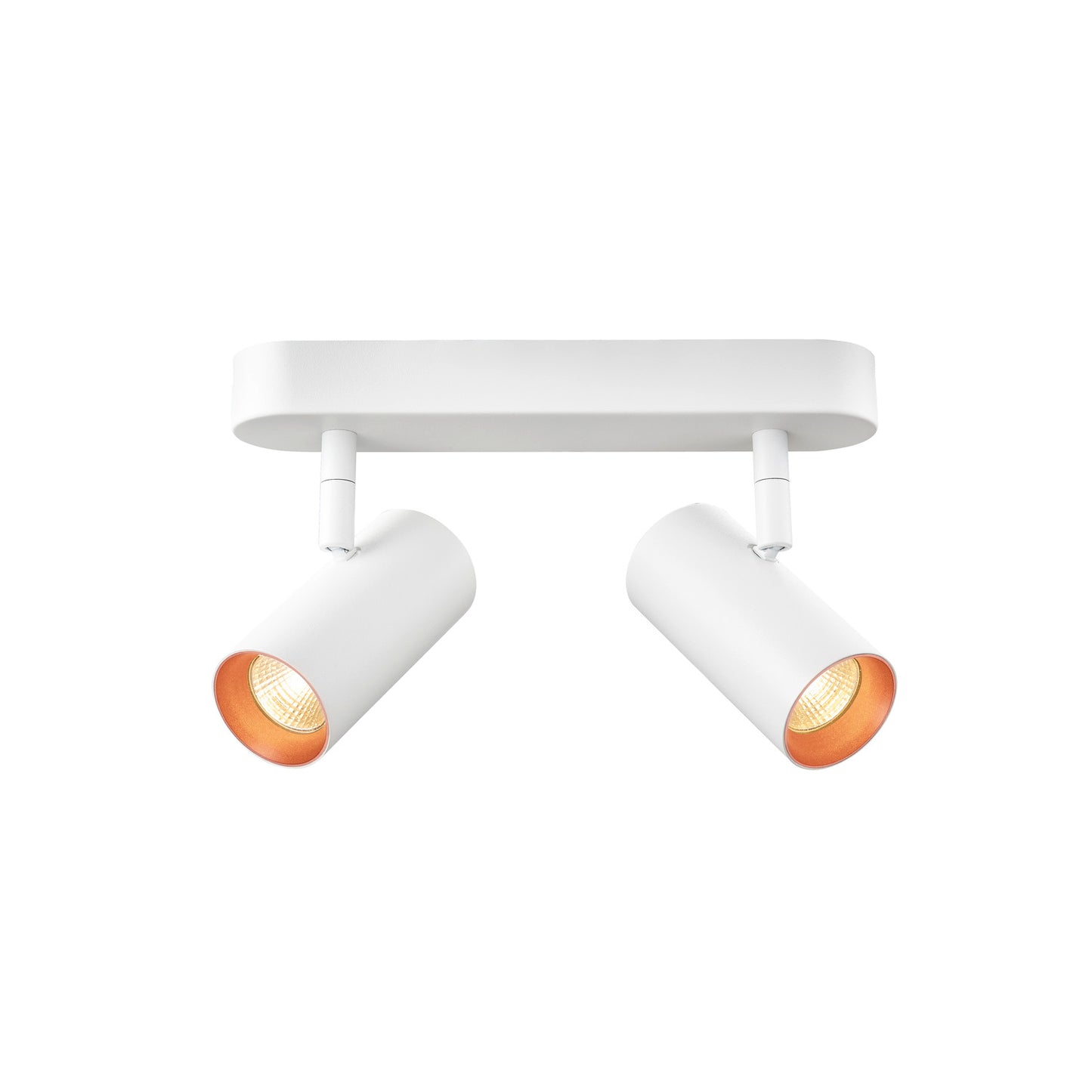 NOBLO®, Wand- und Deckenaufbauleuchte, double, rund, 2700 K, 12 W, PHASE, 32°, weiß