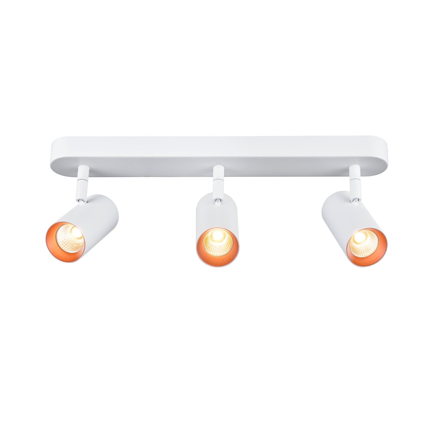 NOBLO®, Wand- und Deckenaufbauleuchte, triple, rund, 2700 K, 19 W, PHASE, 32°, weiß
