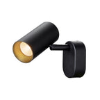 NOBLO®, Wand- und Deckenaufbauleuchte, single, rund, 2700 K, 6 W, PHASE, 32°, schwarz
