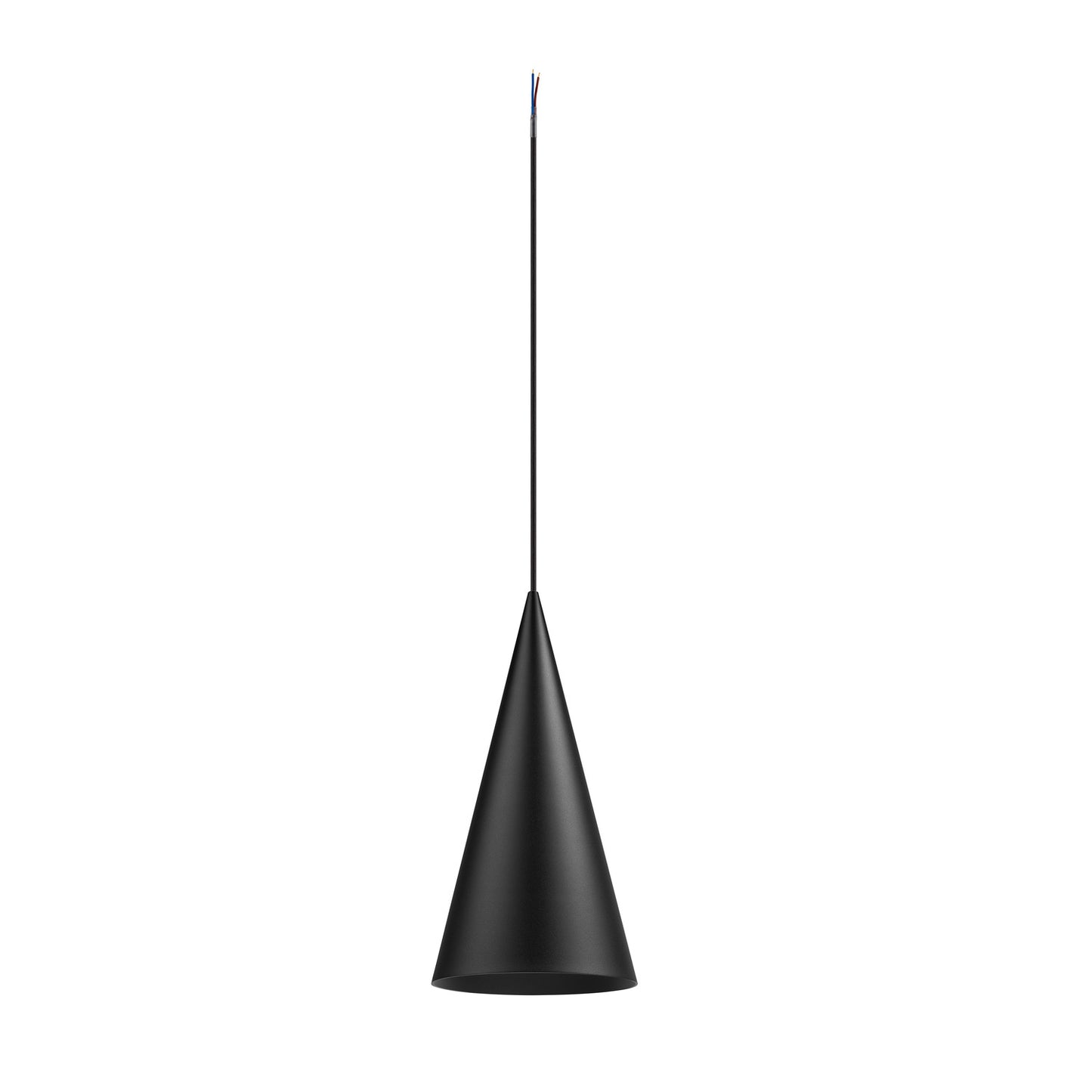 MAGICO 20, Pendelleuchte, E27, Pendellänge 180 cm, 1x max. 10 W, matt schwarz