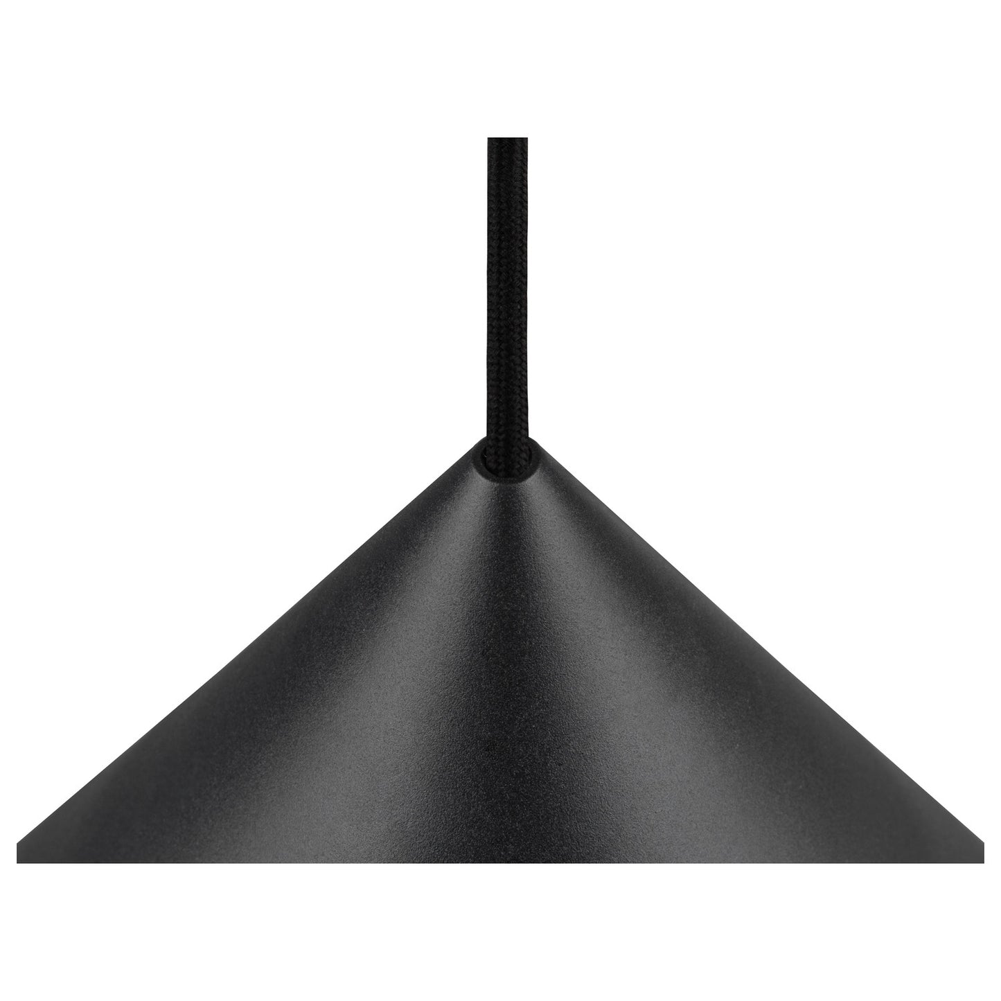 MAGICO 38, Pendelleuchte, E27, Pendellänge 180 cm, 1x max. 10 W, matt schwarz