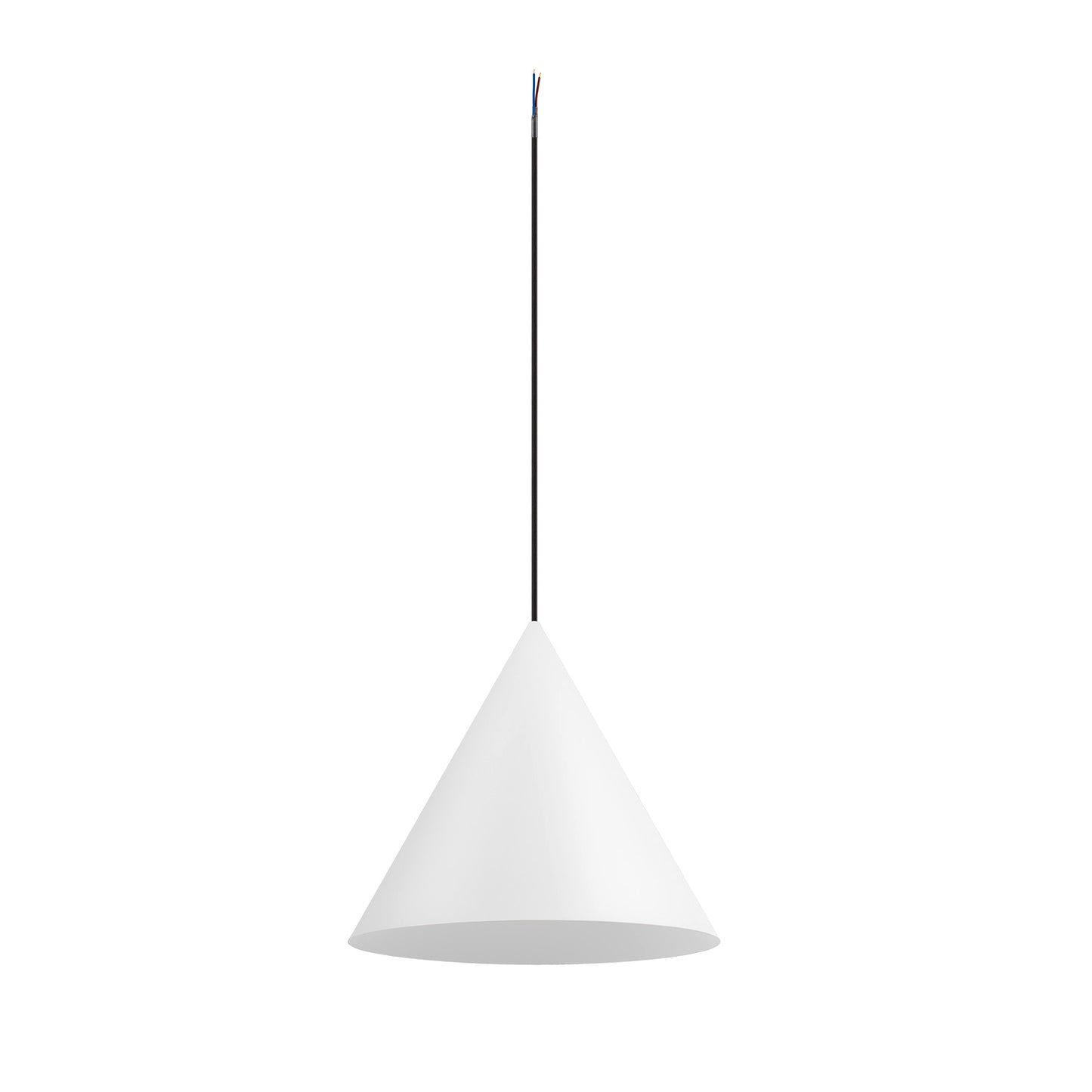 MAGICO 38, Pendelleuchte, E27, Pendellänge 180 cm, 1x max. 10 W, matt weiß