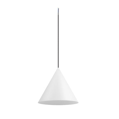 MAGICO 38, Pendelleuchte, E27, Pendellänge 180 cm, 1x max. 10 W, matt weiß