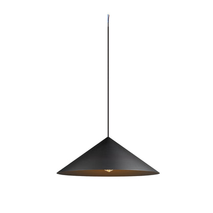 MAGICO 55, Pendelleuchte, E27, Pendellänge 180 cm, 1x max. 10 W, matt schwarz