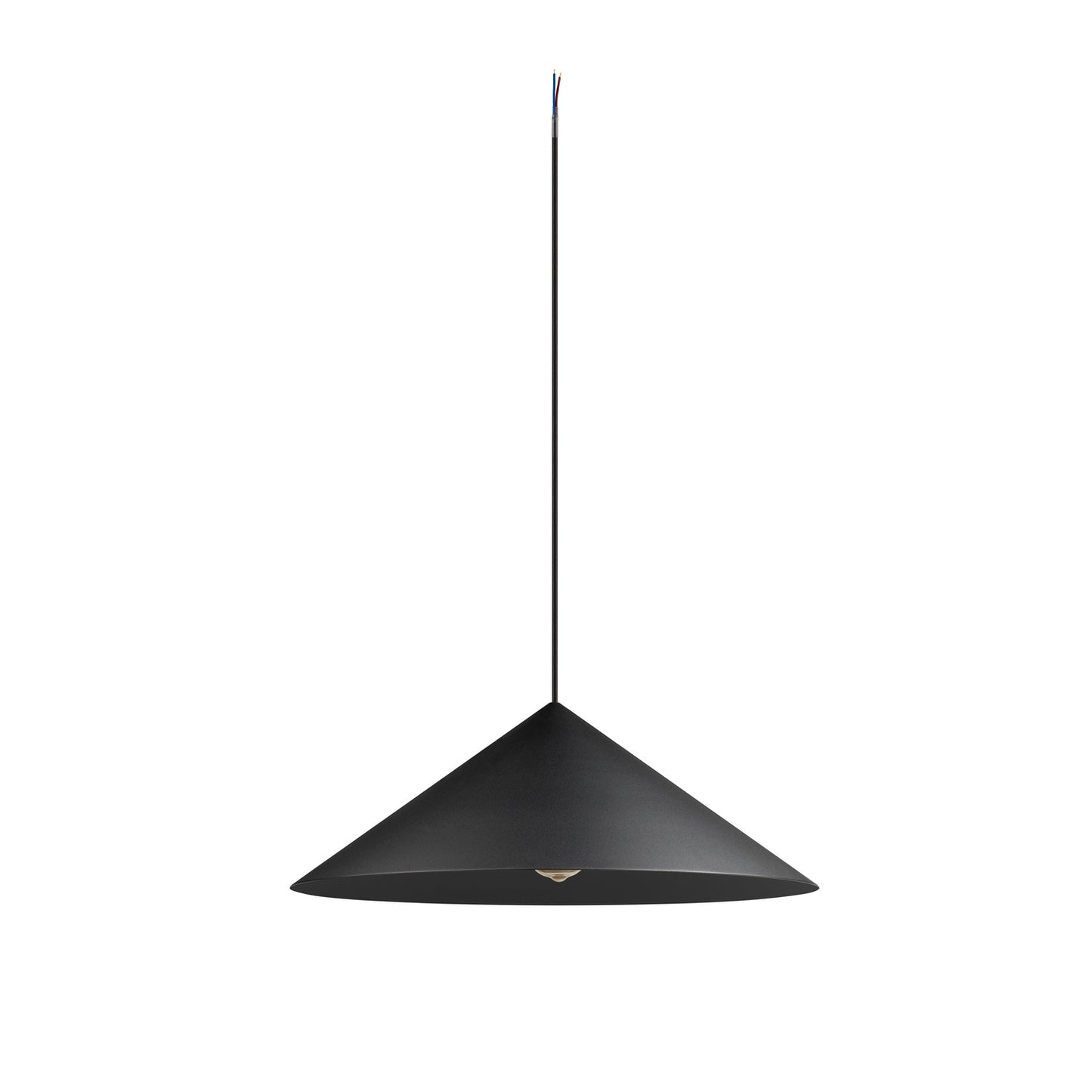 MAGICO 55, Pendelleuchte, E27, Pendellänge 180 cm, 1x max. 10 W, matt schwarz
