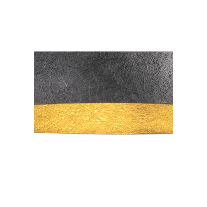 FORCHINI 50, Pendelleuchte, E27, Pendellänge 150 cm, 1x max. 40 W, matt schwarz / matt gold