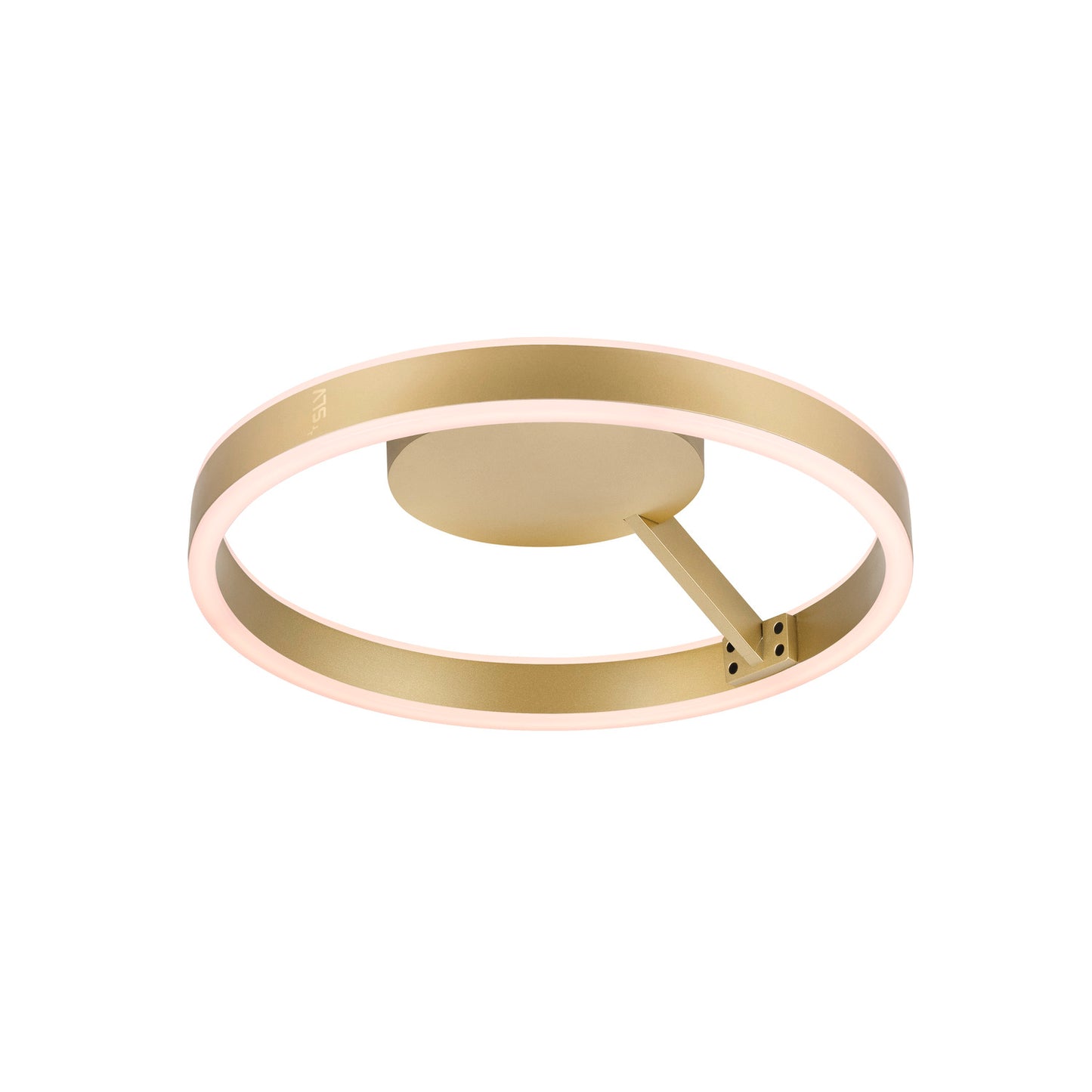 ONE, Wand- und Deckenaufbauleuchte, rund, 2700/3000 K, 14 W, PHASE, 130°, messing