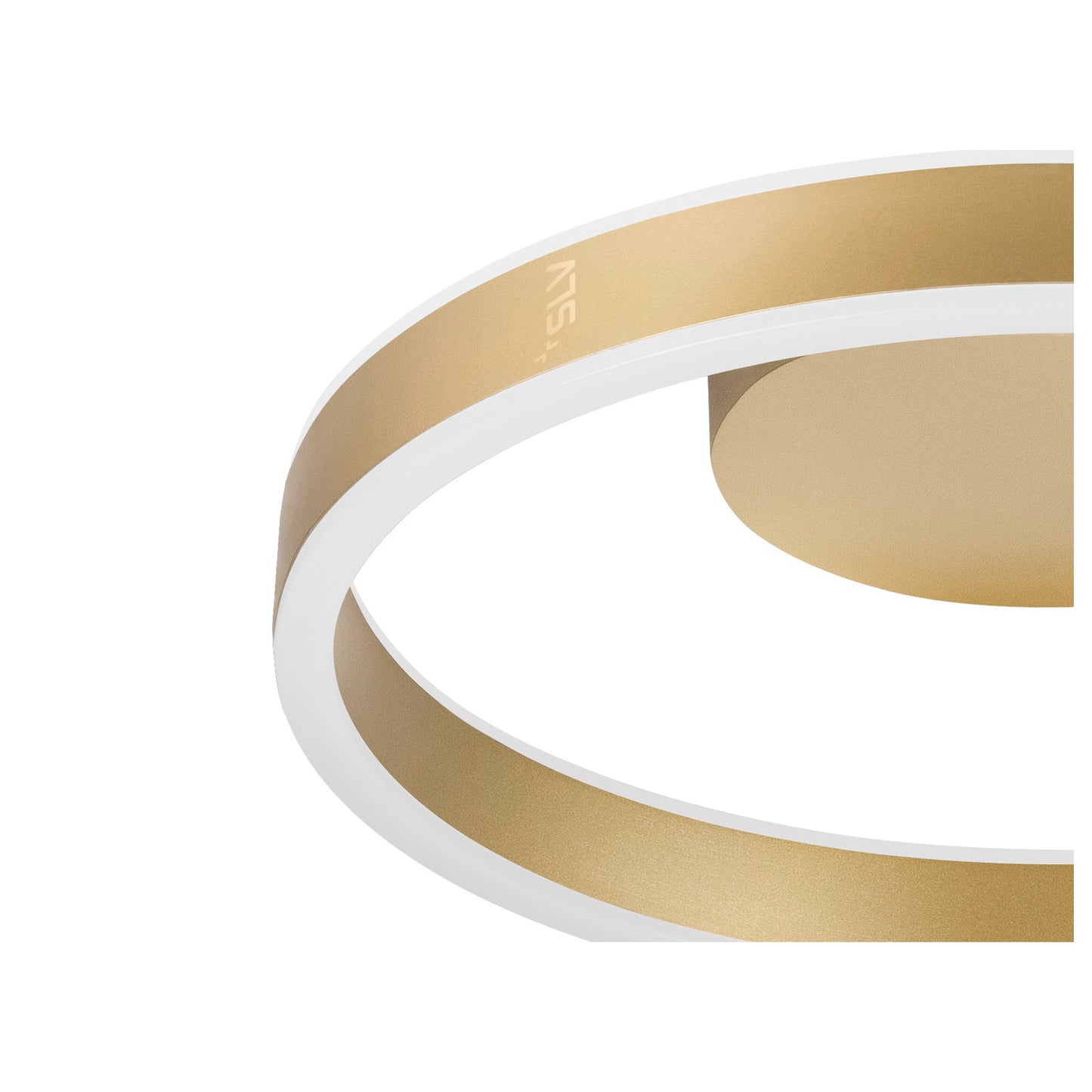 ONE, Wand- und Deckenaufbauleuchte, rund, 2700/3000 K, 14 W, PHASE, 130°, messing