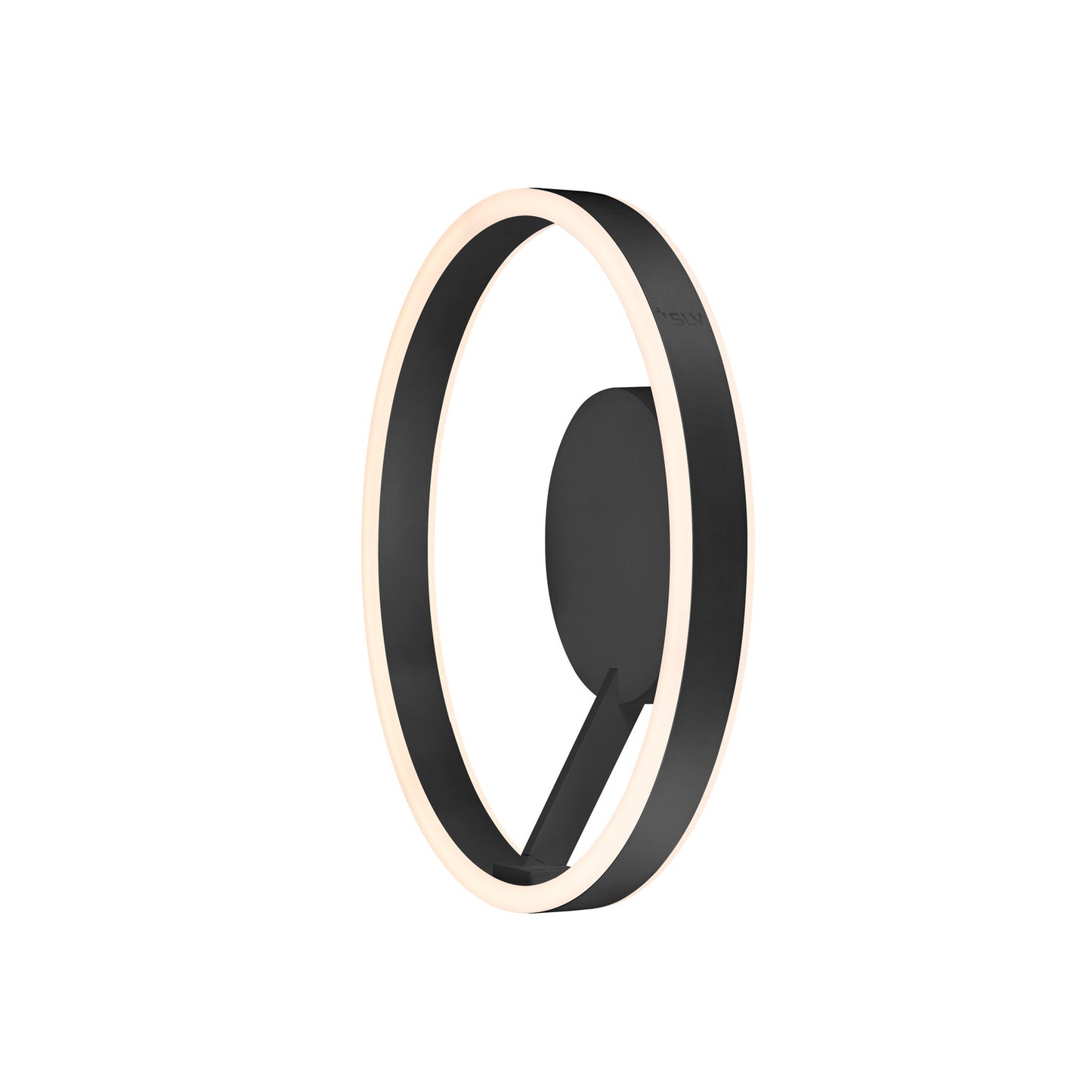 ONE, Wand- und Deckenaufbauleuchte, rund, 2700/3000 K, 14 W, PHASE, 130°, schwarz