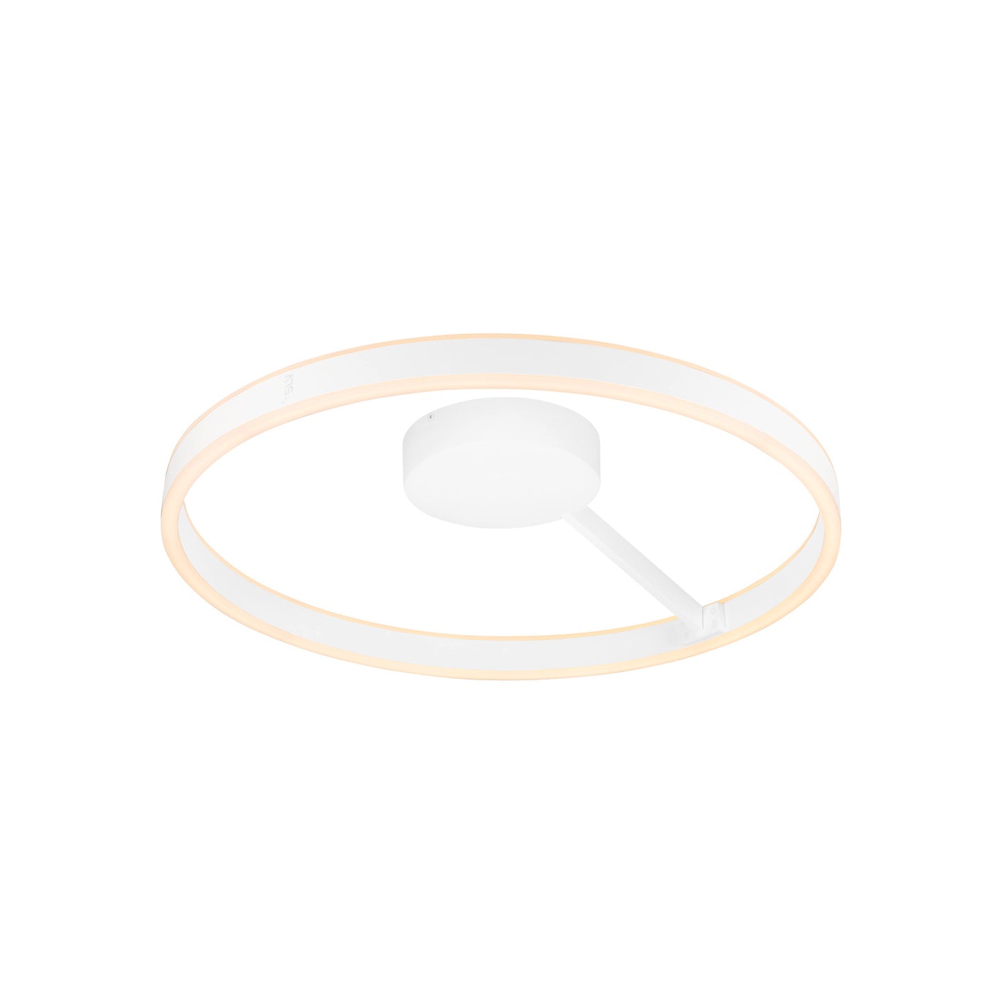 ONE, Wand- und Deckenaufbauleuchte, rund, 2700/3000 K, 23 W, PHASE, 130°, weiß