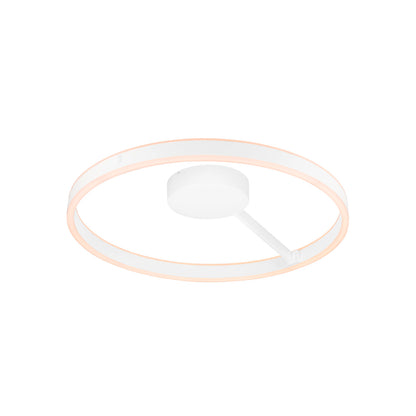 ONE, Wand- und Deckenaufbauleuchte, rund, 2700/3000 K, 23 W, PHASE, 130°, weiß