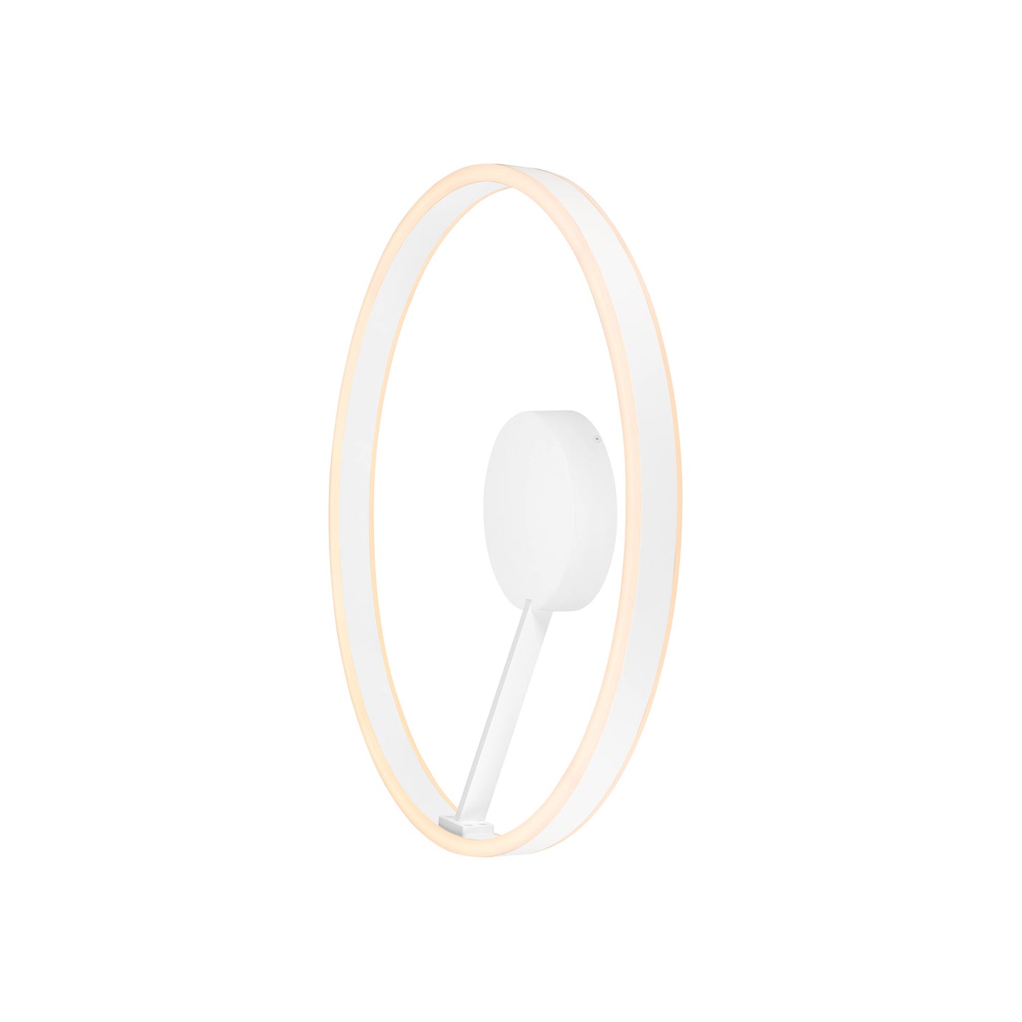 ONE, Wand- und Deckenaufbauleuchte, rund, 2700/3000 K, 23 W, PHASE, 130°, weiß