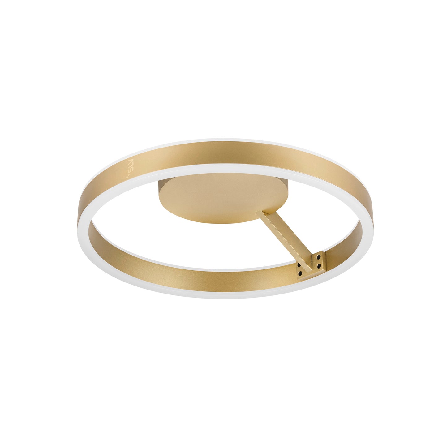 ONE, Wand- und Deckenaufbauleuchte, rund, 2700/3000 K, 14 W, DALI, Touch, 130°, messing