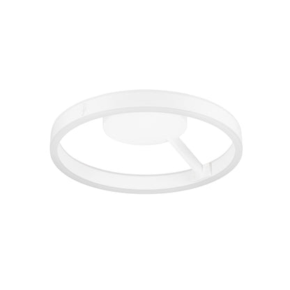 ONE, Wand- und Deckenaufbauleuchte, rund, 2700/3000 K, 14 W, DALI, Touch, 130°, weiß